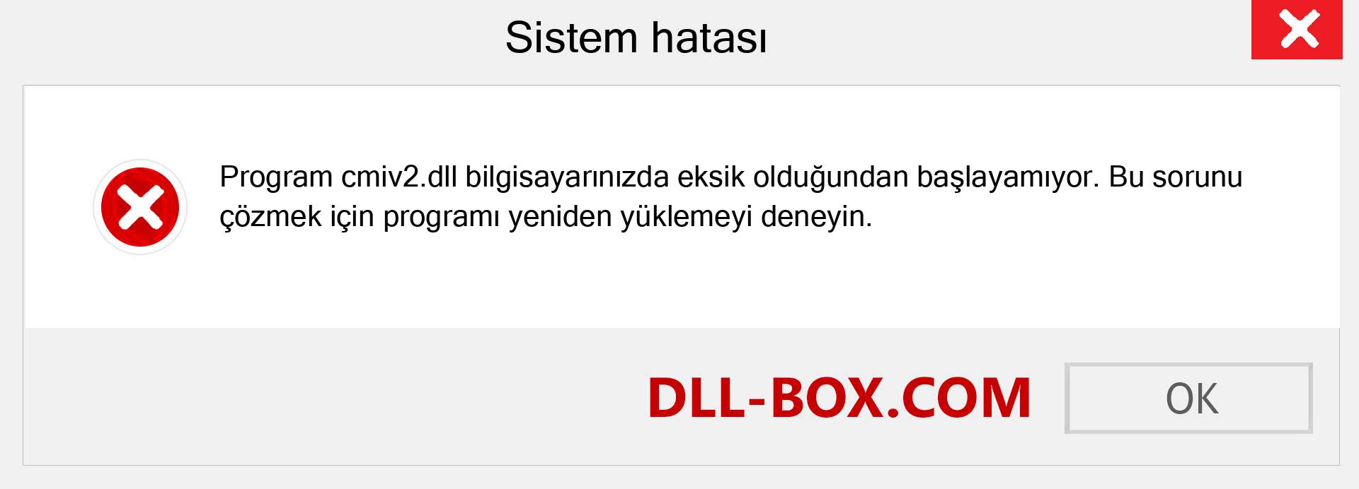 cmiv2.dll dosyası eksik mi? Windows 7, 8, 10 için İndirin - Windows'ta cmiv2 dll Eksik Hatasını Düzeltin, fotoğraflar, resimler